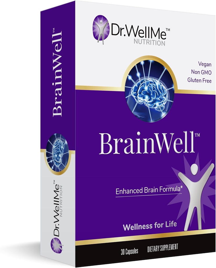 Dr.EhMe- Nootropic Brain ATM Supplement with Turmeric & Ginkgo Biloba for Men & Women – L-Theanine, Vitamin D3 to improve Memory, Focus & Cognitive Health – Vegan Capsules (30 Count)