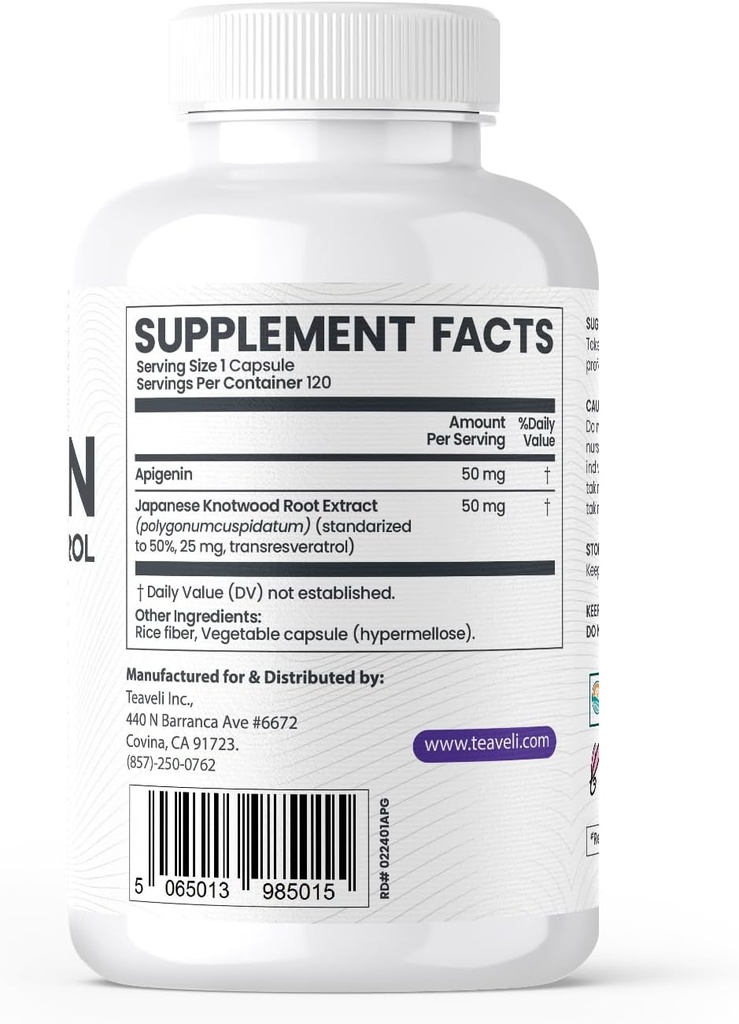 Teaveli Citicoline with Apigenin Sche