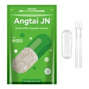Capsules Size 000 Vegan Empty Plant Based Clear (500 Count) Gluten Free, Non-GMO, Halal Certified Pill Caps Filling Kit with 2 Spoons for Vegetarian DIY Your Own Supplements