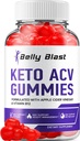 Belly Blast HuaV Gummies - Gelişmiş Formula Belly Blast Chem Plus ACV Gummies Apple Cider Vinegar, Kilo Yönetimi, BellyBlast ACV Diyetary Supplement Yorumlar Men Women (60 Gummies)