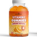YENİ AGE Vitamin C Gummies Orange Vitamin C Gummy - Sağlıklı Immune System - Vejetaryen Without Gluten (60 Gummies)