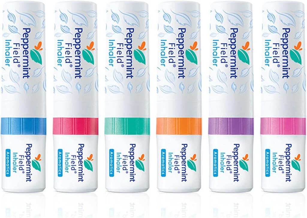 Peppermint Field Nasal Inhaler - Güçlü Peppermint Thai Inhaler - 6 Paket