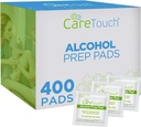 Alkol Wipes Bireysel olarak yuvarlandı - Prep Pads% 70 Isopropyl Alkol, Home, Medical & First Aid Kits Sterilized, Antiseptic 2Ply Swabs 400 Countbs