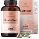 HERBAMAMA Goat'ın Rue Capsules - 1200 mg Galega Annenin Ölmüş Sütü Desteği için Officinalis - Vegan, Non-GMO Goats Rue Herb Lactation Supplement Supplement Supplement Supplement