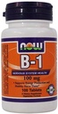 Şimdi Gıdalar: B-1 Nervous System Health 100 mg, 100 sekme (6 paket)