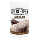 Natures Plus SPIRU-TEIN, Σοκολάτα - 1.05 λίβρες - Φυτική βάση πρωτεΐνης Shake - Μη ΓΤΟ, χορτοφάγοι, χωρίς γλουτένη - 17 Σύνολο εξυπηρετήσεων