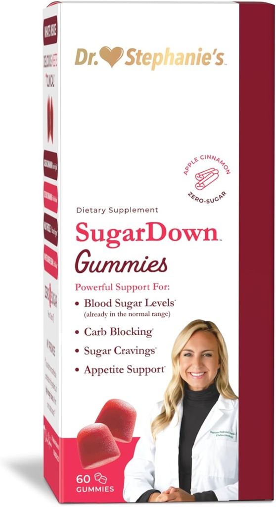 SugarDown Gummies Dr Ceylon & Cassia Cinnamon Συμπλήρωμα - 0g Ζάχαρη