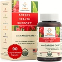 Artery Plaque Removal Formula | 4-Element All-Dolesterol ve Heart Rhythm | 90 Easy-to-Swallow Capsules | Sana Herbal