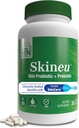 Sağlık Thru Beslenme Skineu - Skin Probiyotik + Prebiyotik | Destekler Skin Hydration & Elasticity | Klinik olarak Studied Malzemeler | 3rd Parti Test Edildi, Non-GMO & Gluten-Free | 30 VegeCapsules
