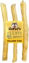 Woofley's 12 Perfect Pure Collagen Sticks for Dogs (3 Count) - Orta ve Büyük Köpekler için Chews - Bully Stickhide Alternatif Alternatifleri