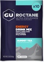 GU Energy Roctane Ultra Endurance Energy Drink Mix, Vegan, Gluten-Free, Kosher ve Dairy-Free n-the-Go Energy for Any Workout, 10 Single-Serving Packets, Summit Tea