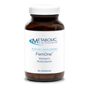 Metabolic Bakım FemOne - Women's Multivitamin with Bio available Iron, Active Folate, B12, Antioksis, Vitamin D + Biotin, Reproductive + Immune Health (90 Capsules)