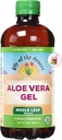 Lily Of The Desert Aloe Vera Gel, Preservative Free - Tüm Broşür Filtrelenmiş Kaler Consistency Aloe Vera Drink with Natural Vitamins, Digestive Enzymes for Gut Health, Wellness, Glowing Skin, 32 Fl Oz Oz Oz