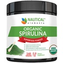 Premium USDA Organik Spirulina Toz - Blue Green Algae'nin Kaliforniya & Hawaii'den Organik Spirulina - %100 Vejetaryen & Vegan, Non-GMO, Non-Irradiated – The Best Green Superfood for Smoothies!
