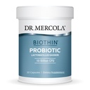 Dr. Mercola Biothin Probiyotik - Digestive Health Supplement - Sağlıklı Metabolism - GMO-Free, Gluten-Free & Soy-Free - 30 Gecikmiş-Release Capsules (30 Hizmet)
