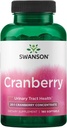 Swanson Cranberry - Destekler Urinary Tract Health, Bladder Control ve Sağlıklı Çocuk Fonksiyonları - 20:1 Su Yoğunluğu ile Tamam - (180 Softgels)