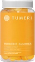 TUMERI Turmeric και Ginger Gummies – Turmeric Curcumin Joint Supplement - 60 Count Natural Tropical Fruit Flavored Vegan Gummies