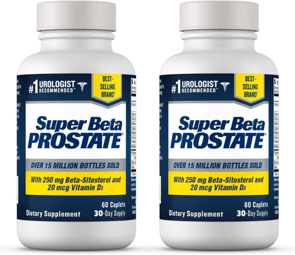 SETA PROSTATE Support Supplement for Men's Health - The Bathroom Trips, Discover Sleep, Better Bladder Boşaltma & Sağlıklı Prostate, Beta Sitosterol - 60.