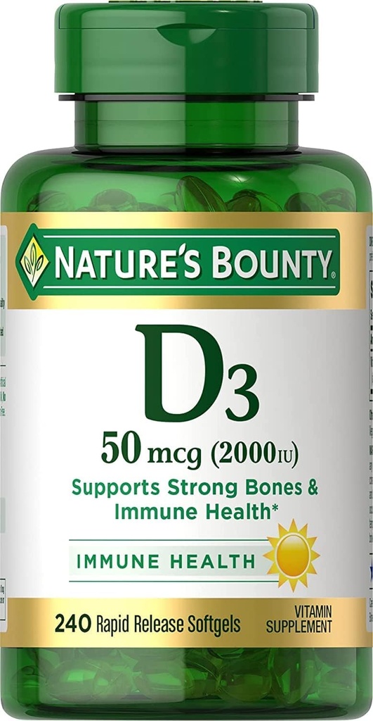 Βιταμίνη D 2,000 IU Softgels