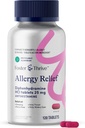 Foster & Thrive Diphenhydramine 25mg Antihistamin Medicine for Children and Adults