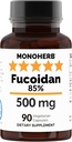 MONOHERB Fucoidan% 85 500 mg - 90 Capsules