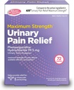 Urinary Pain Relief Phenazopyridine HCl 99.5 mg Tabletler | UTI Ağrısı Hızlı Yardım için En Güçlü OTC, Yanan ve Bladder rahatsızlık | Genric AZO Maksimum Güç (72 Kont)