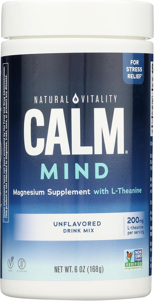Doğal Vitality Unflavored Calm Mind, 6 Oz