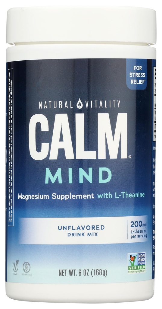 Doğal Vitality Unflavored Calm Mind, 6 Oz