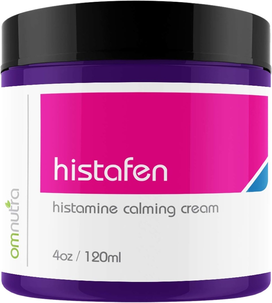 Histafen Antihistamine Itch Calming Cream - Κρέμα κατά της φαγούρας 4 ουγκιών Extra Strength Intensive Healing Lotion Exema Creams for Adults & Kids with low Diamine Oxidase Dao Enzyme Mast Cell Activating Syndrome