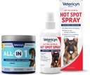 Vetericyn All-in 1 Multi function Senior Dog Supplement with Glucosamine and Vetericyn Plus Hot Spot Spray