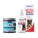 Vetericyn All-in 1 Multi function Senior Dog Supplement with Glucosamine and Vetericyn Plus Hot Spot Spray