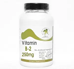 B-2 Vitamin 250 mg - 100 Capsules - Hiçbir Katkı