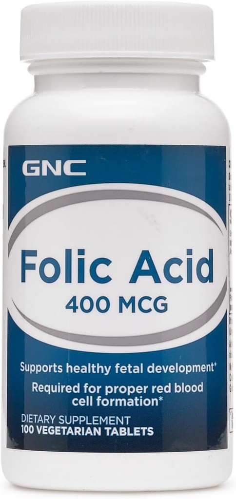 GNC Folic Acid 400 mcg (100 Tablet)