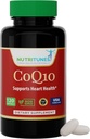 CoQ10 100mg Softgels – High Absorption Antioxidant Supplement for Heart Health, Energy Production, and Cellular Support – Non-GMO, Gluten-Free – 120 Softgels, 4-Month Supply