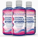 Wellgenix Balanced Essentials Plus New Formula - Sıvı Vitamin - Tamamlanmış Multivitamin Supplement - 1oz Daily - Immune Boosting & General Health - Yetişkinler, Çocuklar, Toddler - Berry Flavor 32oz (3)