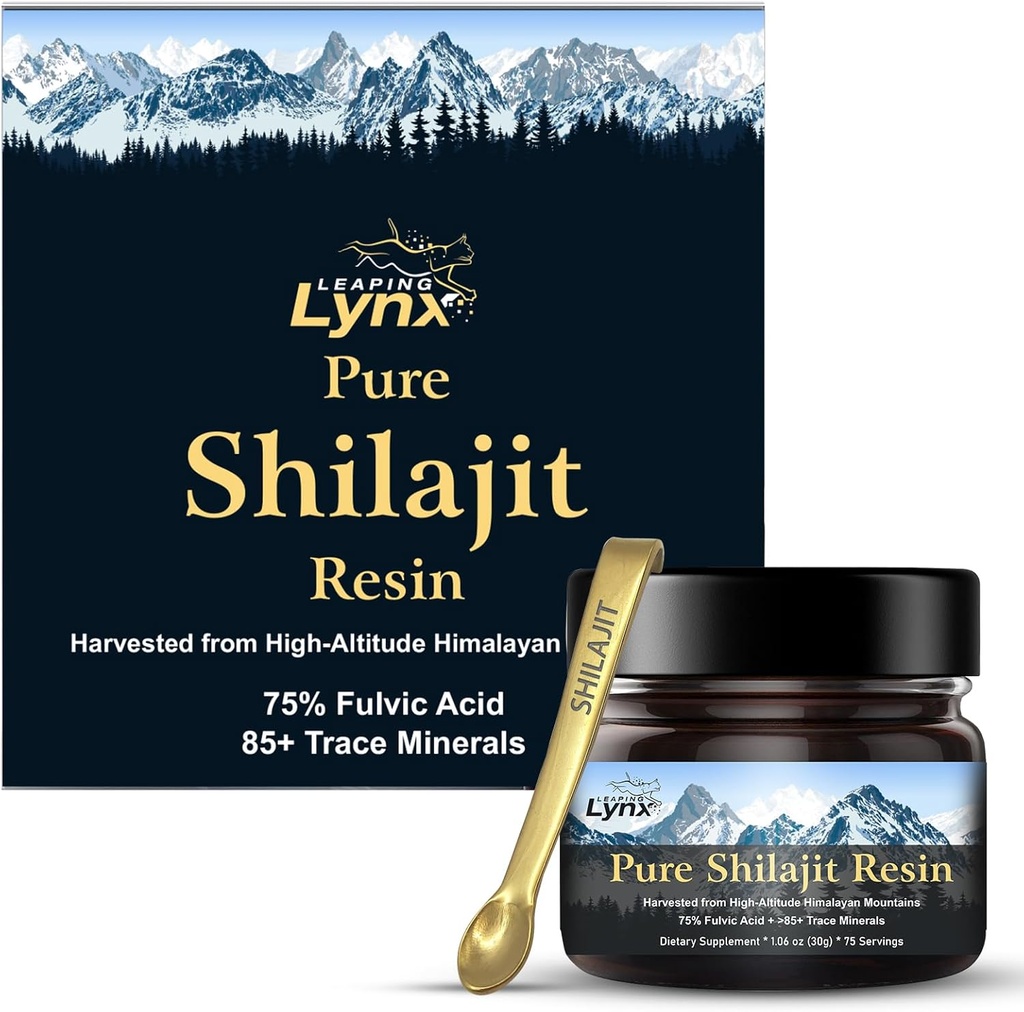 Himalayan Shilajit Resin [1.000 mg] Pure Shilajit Organic Natural  Ορυκτά ίχνη