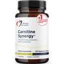 Health Carnitine Synergy için tasarımlar - 400 mg L-Carnitine (Karnitine Tartrate) + 100 mg Acetyl L-Carnitine Pills - Non-GMO + Vegetarian Supplement (120 Capsules)