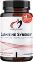 Health Carnitine Synergy için tasarımlar - 400 mg L-Carnitine (Karnitine Tartrate) + 100 mg Acetyl L-Carnitine Pills - Non-GMO + Vegetarian Supplement (120 Capsules)