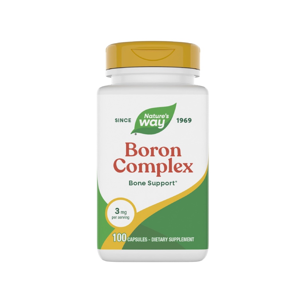 Nature's Way Boron Complex, Υποστηρίζει την υγεία των οστών*, 100 κάψουλες