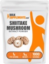 BulkSupplements.com Shiitake Mushroom Extract Toz - Shiitake Mushroom Toz Supplement, Immune Support - Vegan & Gluten Free, 1g per Service, 1kg (2.2 lbs) (Paket 1kg (2.2 lbs)