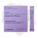 LACTOMEDI Inositol Supplement for Women | Myo-Inositol 4000 mg + D-Chiro-Inositol 100 mg | Dengeli 40:1 Oran | Menstrual Cycle & Wellness Support | 30 Day Supply