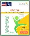 Live To Shine Multi Plus Topical Patch - USA Made - 30 Ημέρες Προμήθεια για γυναίκες και άνδρες από
