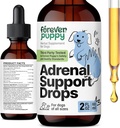 Köpekler için Sonsuz Puppy Adrenal Support Drops - Adrenal Sağlık ve Enerji Desteği için Saf Ashwagandha & Ginseng Tincture - Tüm Breeds & Boyutlar Köpekler için Calming Care Liquid Supplement - 2 ozz