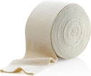 Elastic Tubular Support Bandage Uzunluk F, 10M Box - Doğal Renk (4" x 33 Ayak) Büyük Diz Destek Bandage için - Medium to Large Thigh, Cotton Paint