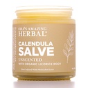 Calendula Salve, Calendula Cream, Çizim Salve, Calendula Ointment, Ora'nın Şaşırtıcı Herbal, Coconut Free Salve Organik Calendula ve Licorice Root, 4 ozz