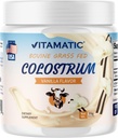 Vitamatic Bovine Colostrum% 30 IgG Toz - Gut Health, Saç Büyüme, Güzellik, Kas Kurtarma ve Immune Desteği - Mix - 72 Gram (30 Hizmet, Vanilla Flavor)