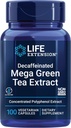 Life Extension Decaffeinated Mega Green Tea Extract – Polyol-Rich, Hücre Sağlığı, Kalp Sağlığı, Beyin Sağlığı, Antioksi Koruma – Non-GMO, Gluten-Free, Vegetarian – 100 Capsules