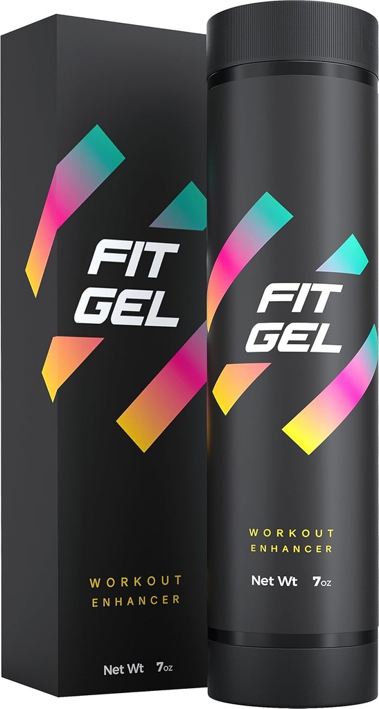 FitGel Sweat Enhancer Roll-On Gel Stick – Θερμογόνος ενισχυτής προπόνησης για μέγιστο ιδρώτα – Μεγάλο μέγεθος 7.7oz – Easy Twist Applicator – Ideal with Waist Trimmer – Βελτιωμένη φόρμουλα καθημερινής χρήσης