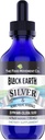 Gıda Hareketi Co. Black Earth Silver 20ppm 4 oz Dropper - Vegan Colloidal Gümüş Sıvı Humic ve Fulvic Acids ve Trace Minerals for Digestion, Immune Support ve Whole Body Health