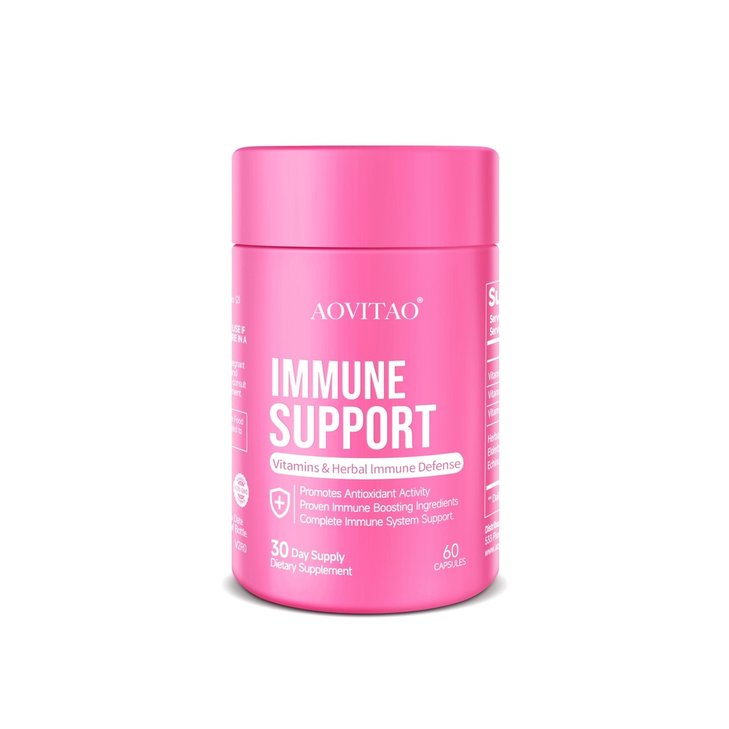 Immune Support Supplement Natural Herbal Cognitive Support ATM and Mushroom with Lion's Mane, Reishi Supplement for Memory Cognitive
